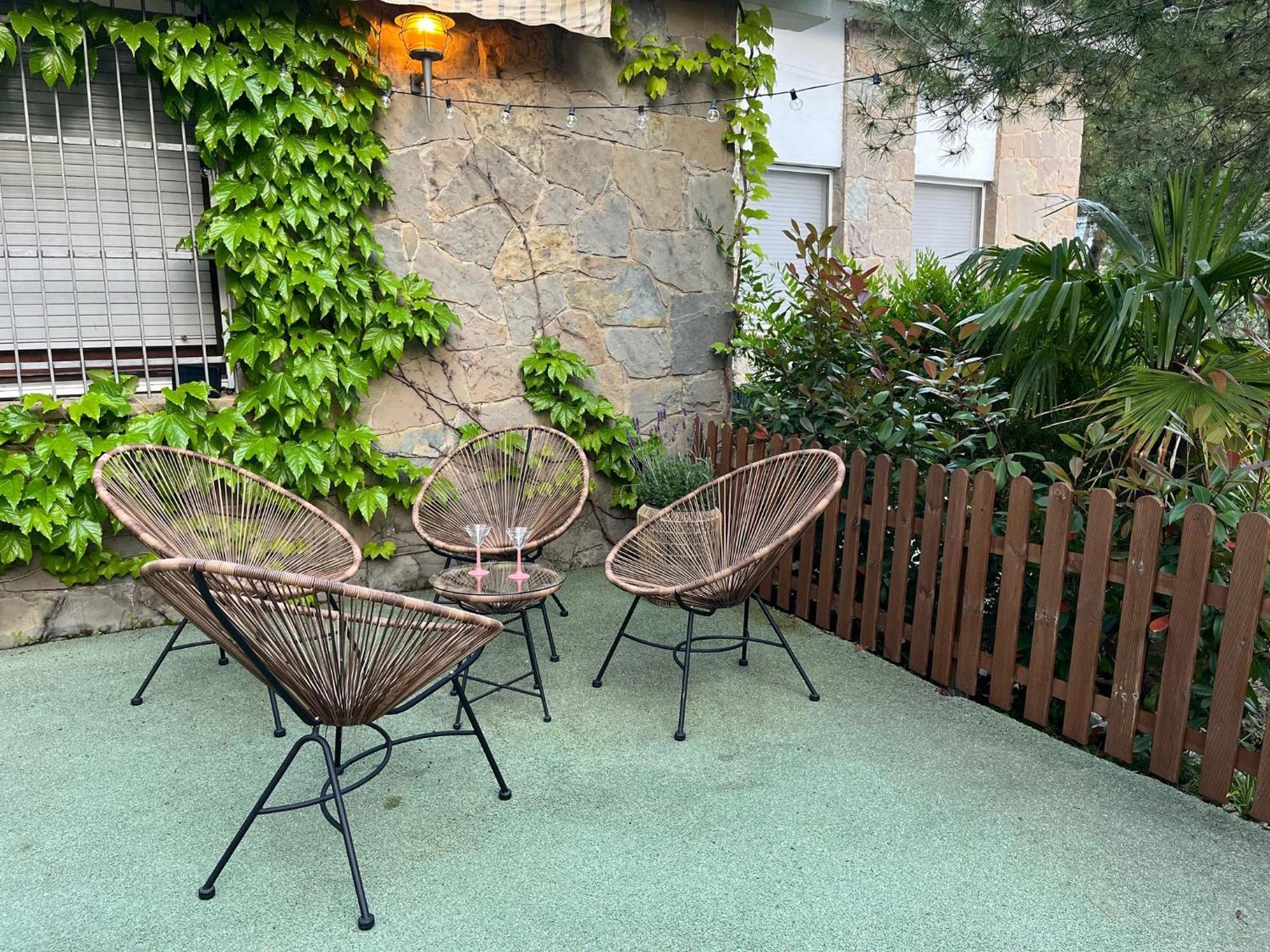 Casa Acogedora Familiar Con Piscina Pallejá エクステリア 写真